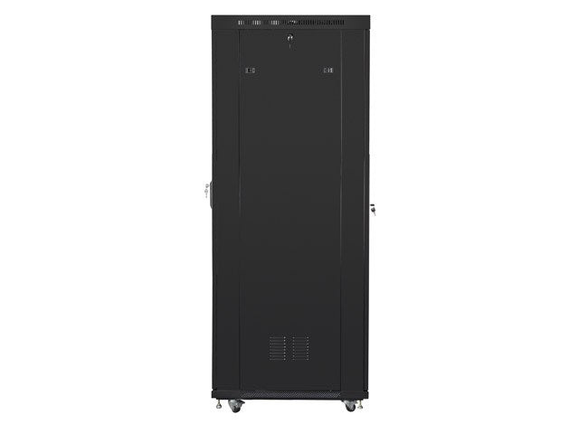 Lanberg rack cabinet 19" free-standing 42U/800x1200 (flat pack) with mesh door lcd black v2