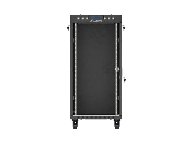 Lanberg FF01-6824-12BL rack cabinet 24U Freestanding rack Black