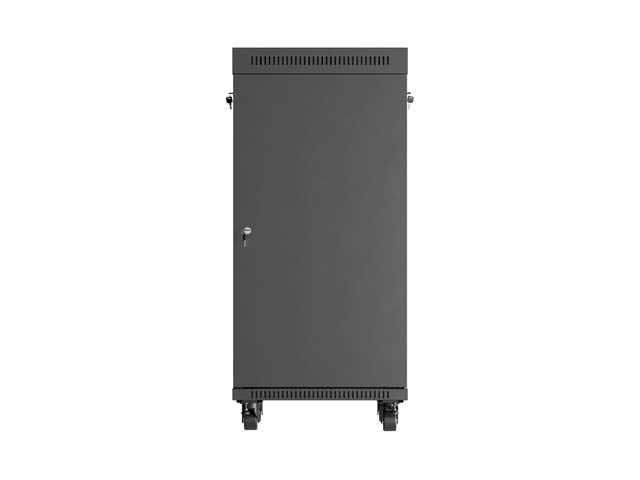 Lanberg FF01-6624-12BL rack cabinet 24U Freestanding rack Black