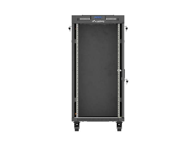 Lanberg FF01-6624-12BL rack cabinet 24U Freestanding rack Black