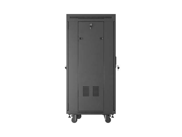 Lanberg FF01-6624-12BL rack cabinet 24U Freestanding rack Black