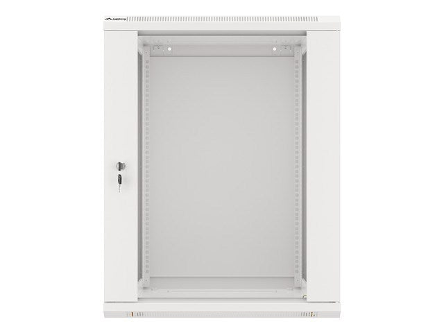 Lanberg rack cabinet 19" wall-mount 15U / 600x600 for self-assembly (flat pack), grey