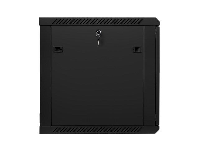Lanberg rack cabinet 19" wall-mount 12U / 600x600 for self-assembly (flat pack), black