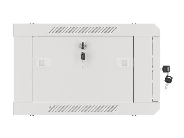 Lanberg rack cabinet 19" wall-mount 4U / 600x450 for self-assembly (flat pack), grey
