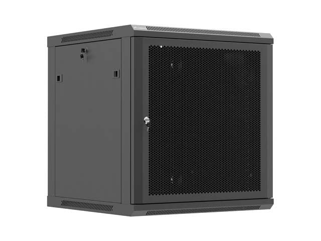 Lanberg WF01-6612-23B rack cabinet 12U Wall mounted rack Black