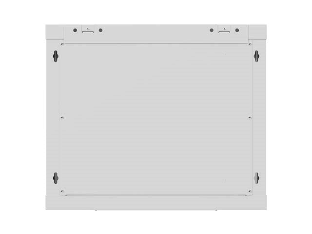 Wall-mounted rack cabinet 19" 9U 600x600 grey perforated door Lanberg (flat pack)
