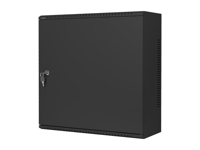 Lanberg rack cabinet 19" wall-mount 6U+3u/540x200 low-profile black (assembled)