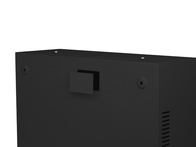 Lanberg rack cabinet 19" wall-mount 6U+3u/540x200 low-profile black (assembled)