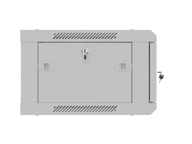 Lanberg rack cabinet 19" wall-mount 4U / 600x450 for self-assembly (flat pack), grey