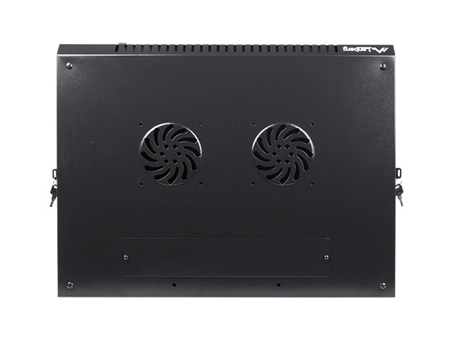 Lanberg rack cabinet 19'' wall-mount 12U / 600x450 for self-assembly (flat pack), black