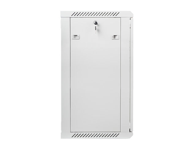 Lanberg rack cabinet 19" wall-mount 18U / 600x450 for self-assembly (flat pack), grey