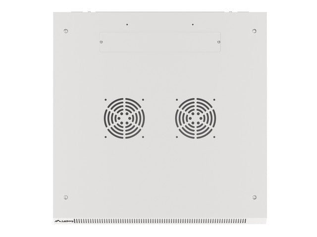 Lanberg rack cabinet 19" wall-mount 12U/600x600 for self-assembly with metal door grey (flat pack)
