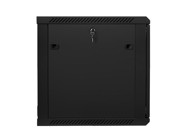 Lanberg rack cabinet 19" wall-mount 12U / 600x600 for self-assembly (flat pack), black