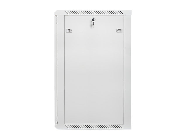 Lanberg rack cabinet 19" wall-mount 22U / 600x600 for self-assembly (flat pack), grey