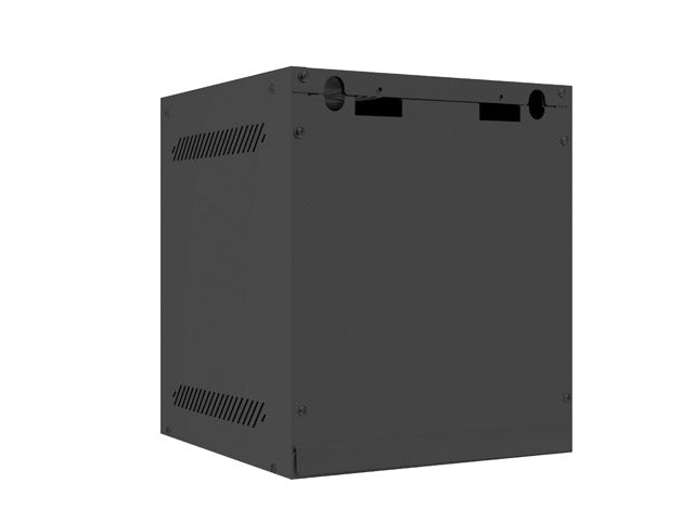 Lanberg rack cabinet 10" wall-mount 6U / 280x310 for self-assembly (flat pack), black