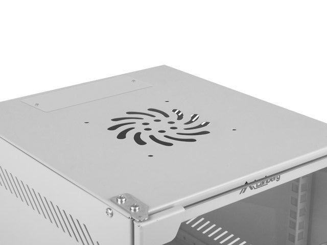 Lanberg rack cabinet 10'' wall-mount 9U / 280x310 for self-assembly (flat pack), grey