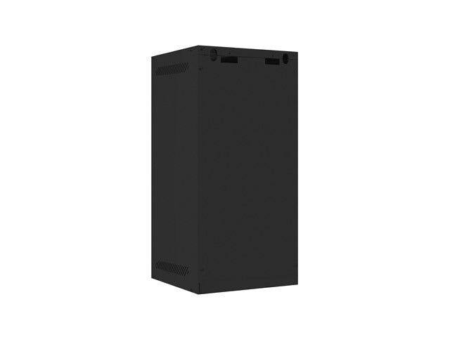 Lanberg rack cabinet 10" wall-mount 12U/280x310 for self-assembly with metal door black (flat pack)