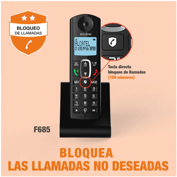 Landline Telephone Alcatel ATL1428391 - Електроника Телефони и таблети<<<Компютри| Електроника<<<BigBuy&&&Стационарни и