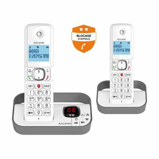 Landline Telephone Alcatel F860 Grey - Електроника Телефони и таблети<<<Компютри| Електроника<<<BigBuy&&&Стационарни и