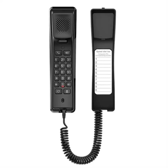 Landline Telephone Fanvil H2U V2 Black - Електроника Телефони и таблети<<<Компютри| Електроника<<<BigBuy&&&Стационарни