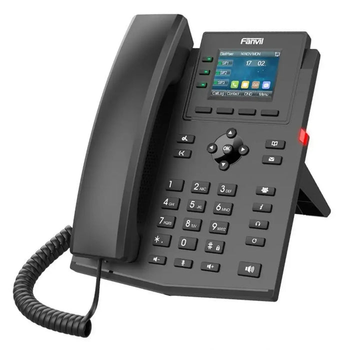 Landline Telephone Fanvil X303-2 Black - Електроника Телефони и таблети<<<Компютри| Електроника<<<BigBuy&&&Стационарни