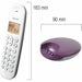 Landline Telephone Logicom DECT ILOA 150 SOLO Aubergine - Електроника Телефони и таблети<<<Компютри|