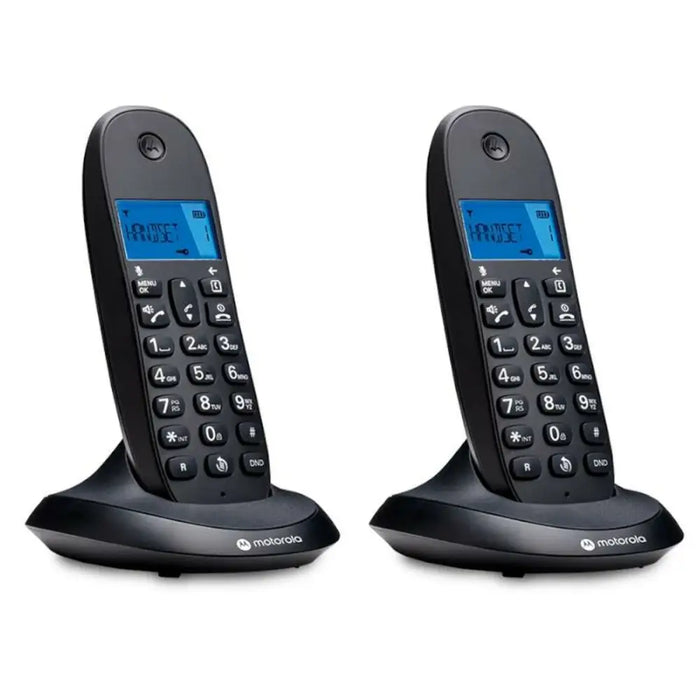 Landline Telephone Motorola C1002 CB+ Black - Електроника Телефони и таблети<<<Компютри|