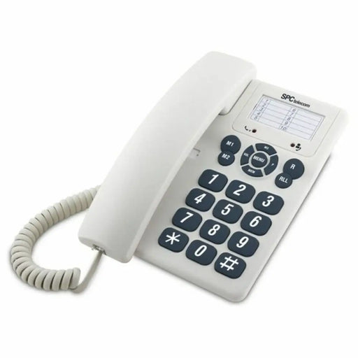 Landline Telephone SPC Original 3602 White - Електроника Телефони и таблети<<<Компютри|