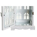 Lantern DKD Home Decor Aged finish White Grey Wood Crystal 19 x 19 x 42 cm - Декорация и Осветление<<<Дом