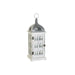 Lantern DKD Home Decor Aged finish White Grey Wood Crystal Mediterranean 19 x 19 x 51 cm - Декорация и Осветление<<<Дом