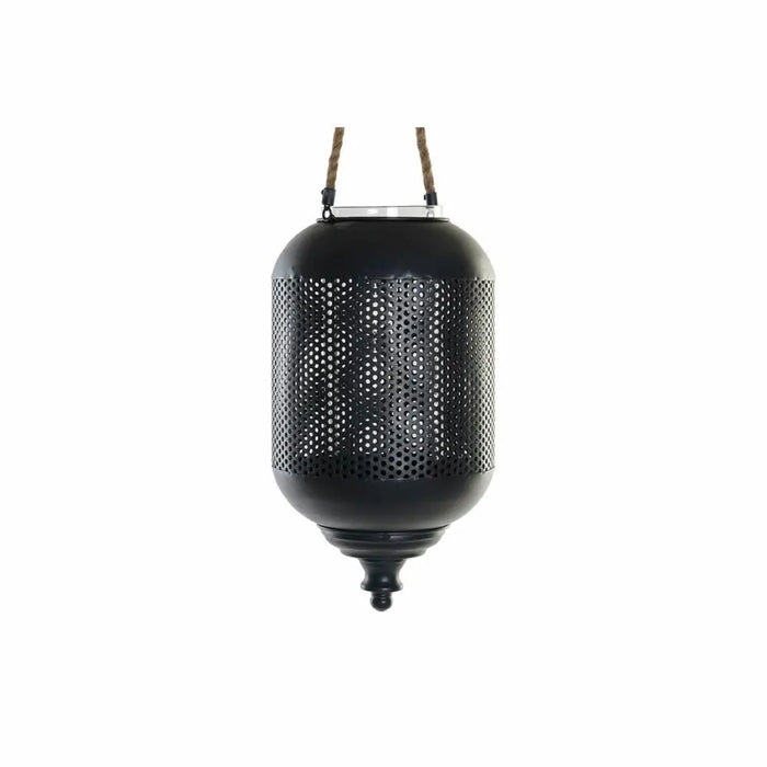 Lantern DKD Home Decor Brown Black Metal Crystal Rope Loft 22 x 22 x 43 cm - Декорация и Осветление<<<Дом
