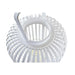 Lantern DKD Home Decor Crystal White Bamboo (28 x 28 x 47 cm) - Декорация и Осветление<<<Дом Градина<<<BigBuy&&&Свещи и