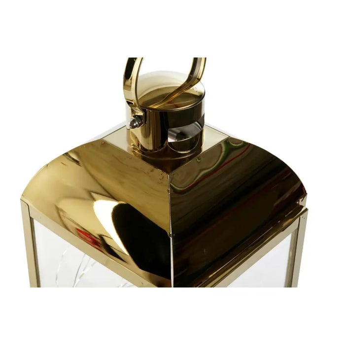 Lantern DKD Home Decor Golden Stainless steel 15 x 14 x 36 cm - Декорация и Осветление<<<Дом