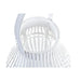 Lantern DKD Home Decor White Multicolour Metal Bamboo Crystal Urban 30 x 40 cm 29 x 29 x 34 cm - Декорация и