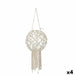 Lantern Gift Decor White Cotton Crystal Macrame 25 x 27 x 25 cm (4 Units) - Декорация и Осветление<<<Дом