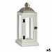 Lantern Gift Decor White Silver Wood Metal 18 x 43 x 18 cm (6 Units) - Декорация и Осветление<<<Дом