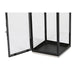 Lantern Home ESPRIT Black Silver Crystal Steel 18 x 18 x 41 cm (2 Pieces) - Декорация и Осветление<<<Дом