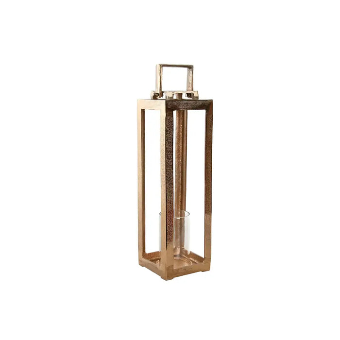 Lantern Home ESPRIT Golden Aluminium Crystal Modern 15 x 15 x 59 cm - Декорация и Осветление<<<Дом
