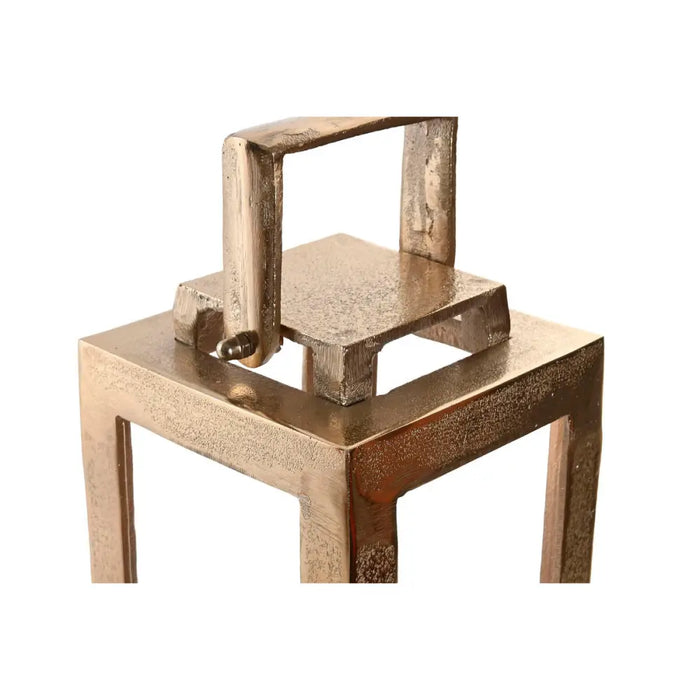 Lantern Home ESPRIT Golden Aluminium Crystal Modern 15 x 15 x 59 cm - Декорация и Осветление<<<Дом