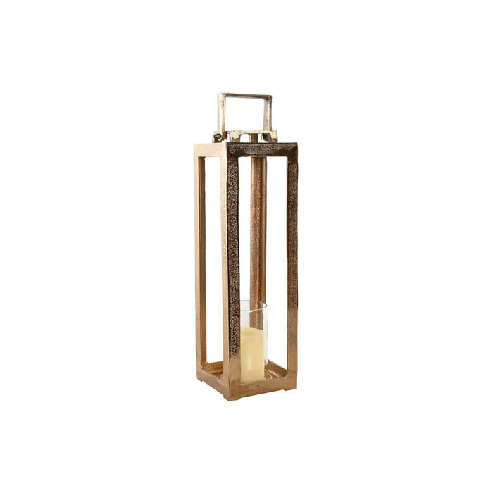 Lantern Home ESPRIT Golden Aluminium Crystal Modern 15 x 15 x 59 cm - Декорация и Осветление<<<Дом