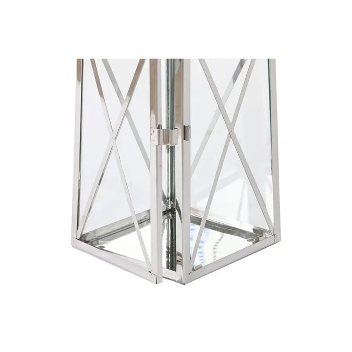 Lantern Home ESPRIT Silver Crystal Steel Chromed 20 x 20 x 48 cm (3 Pieces) - Декорация и Осветление<<<Дом