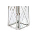 Lantern Home ESPRIT Silver Crystal Steel Chromed 20 x 20 x 48 cm (3 Pieces) - Декорация и Осветление<<<Дом