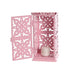Lantern Home ESPRIT White Green Pink Iron Oriental 10 x 10 x 30 cm (4 Units) - Декорация и Осветление<<<Дом