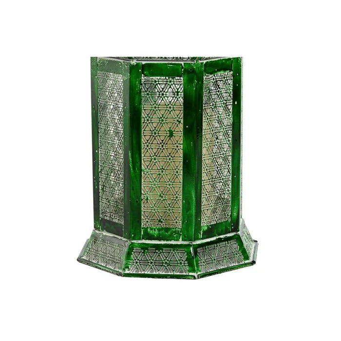 Lanterns Home ESPRIT Green Metal Oriental 23 x 23 x 57 cm (2 Pieces) - Декорация и Осветление<<<Дом