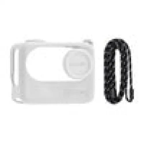 Lanyard + Silicone Case Sunnylife for Insta360 GO 3S (white) - For sports cameras<<<Accessories<<<Photo