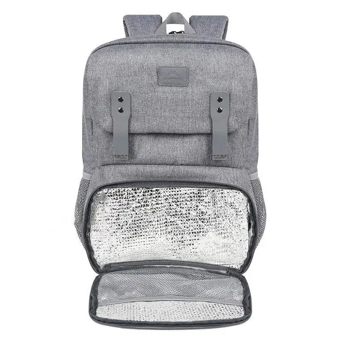 Laptop Backpack / Lunch Bag 15.6’’ Matein 1161 USB Grey - Bags cases backpacks<<<IT Accessories<<<InnproXML