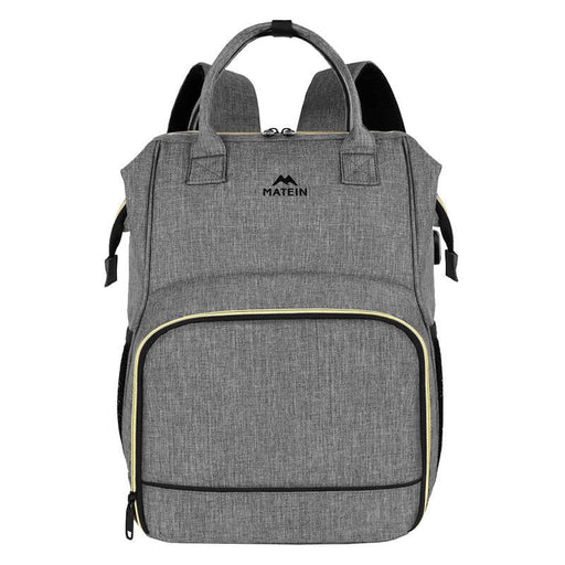 Laptop Backpack / Lunch Bag 15.6’’ Matein 1368 USB Grey - Bags cases backpacks<<<IT Accessories<<<InnproXML