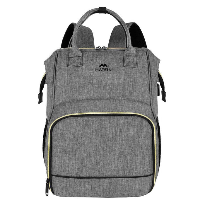Laptop Backpack / Lunch Bag 15.6’’ Matein 1368 USB Grey - Bags cases backpacks<<<IT Accessories<<<InnproXML