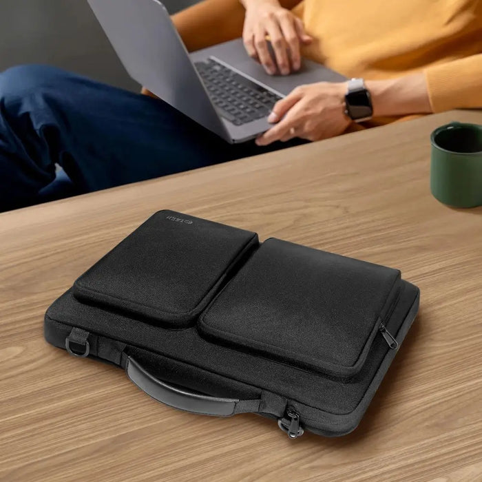 Laptop Bag 13-14 Tech-Protect Defender Bag - Black - Laptop bags<<<HurtelXML