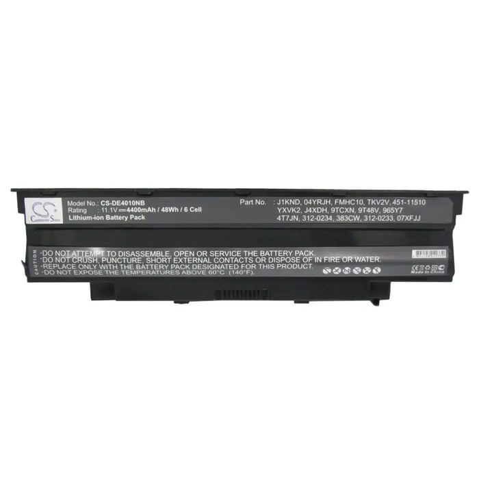 Laptop Battery Dell Inspiron 15 N5010 15R N5010 N5010 N5110 14R N5110 3550 Vostro 3550 J1KND 11.1V 4400mAh CAMERON SINO